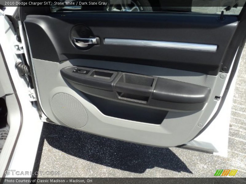 Stone White / Dark Slate Gray 2010 Dodge Charger SXT