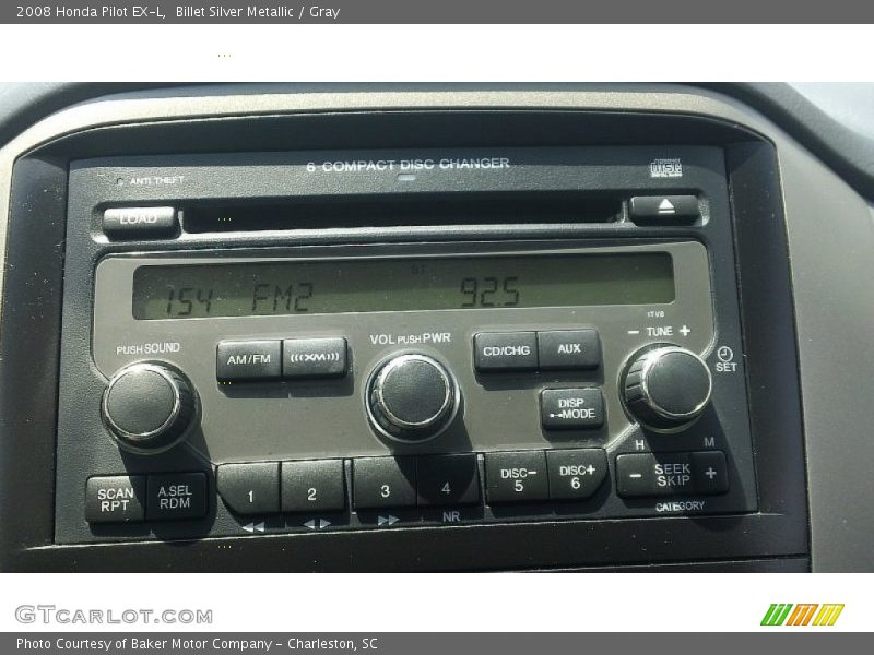 Billet Silver Metallic / Gray 2008 Honda Pilot EX-L