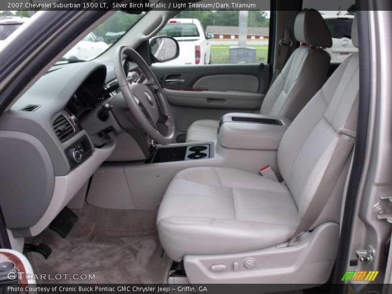  2007 Suburban 1500 LT Light Titanium/Dark Titanium Interior