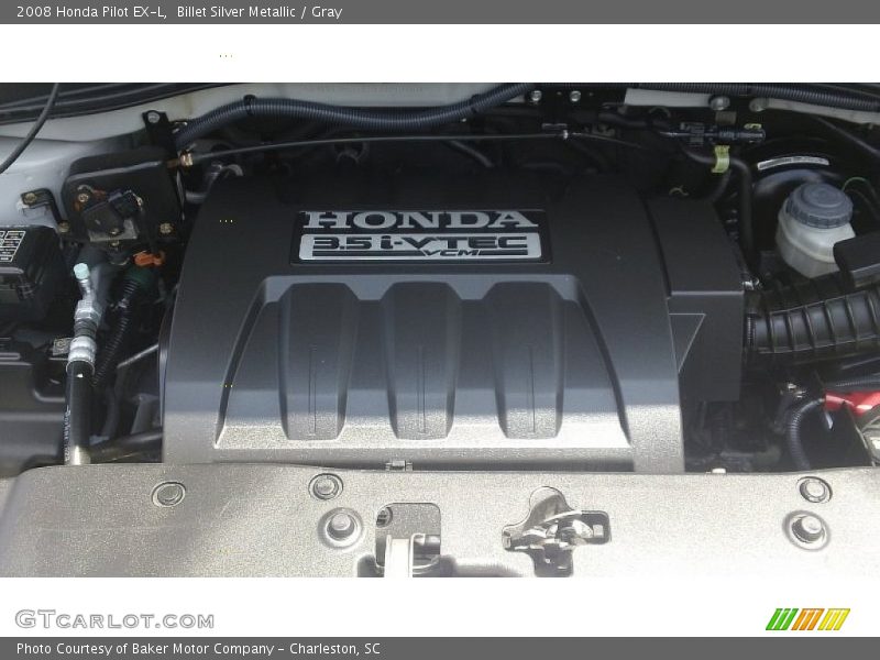 Billet Silver Metallic / Gray 2008 Honda Pilot EX-L