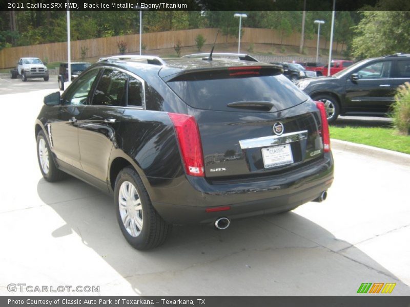 Black Ice Metallic / Ebony/Titanium 2011 Cadillac SRX FWD