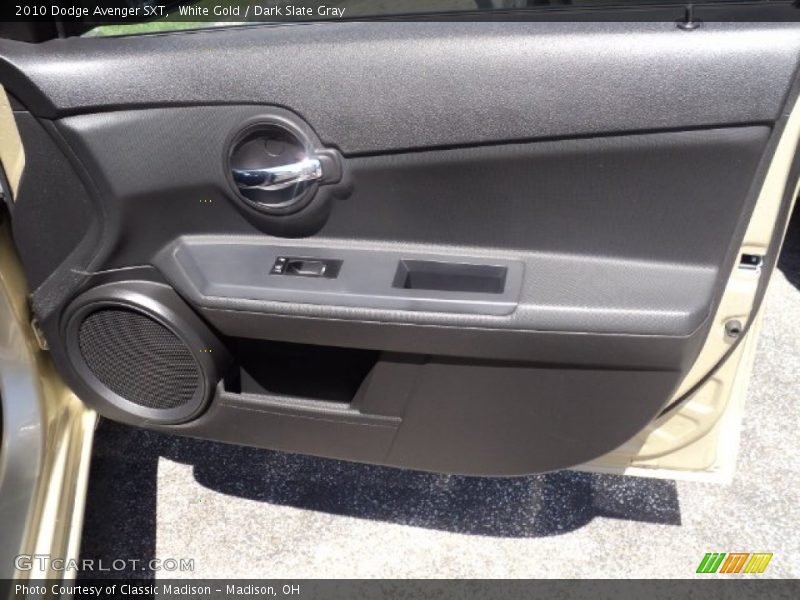 White Gold / Dark Slate Gray 2010 Dodge Avenger SXT