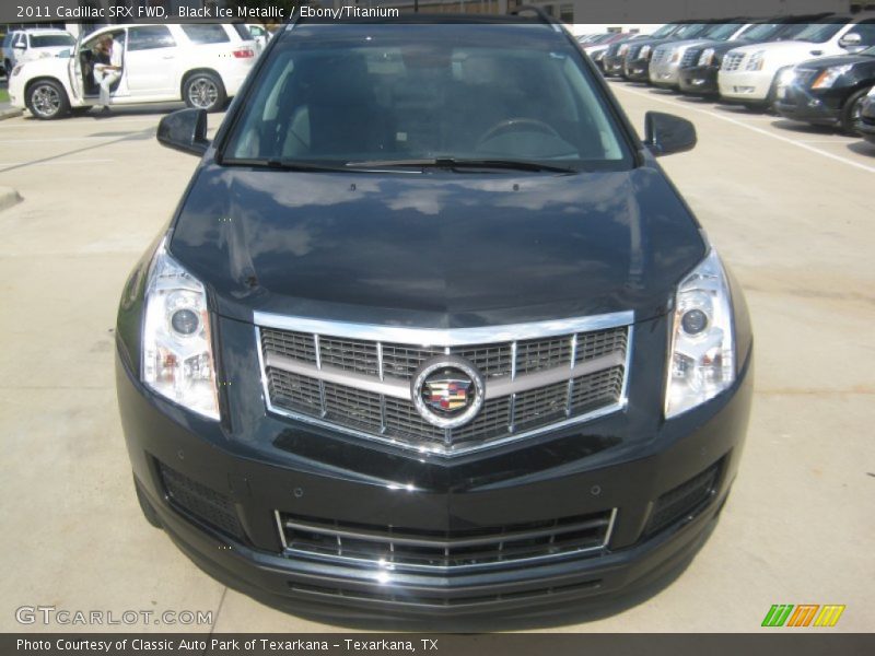 Black Ice Metallic / Ebony/Titanium 2011 Cadillac SRX FWD