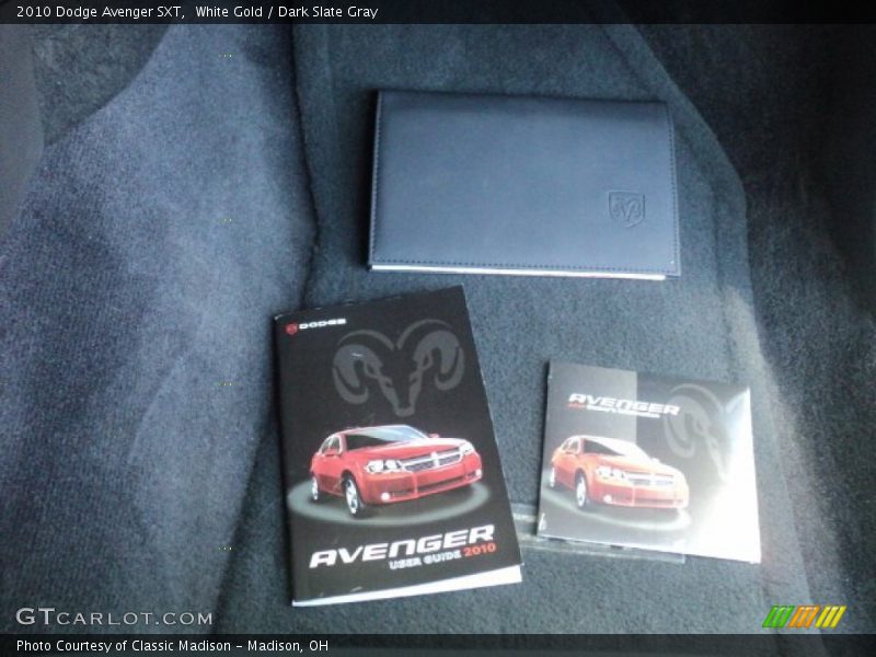 White Gold / Dark Slate Gray 2010 Dodge Avenger SXT