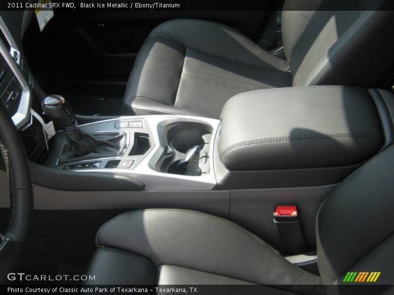 Black Ice Metallic / Ebony/Titanium 2011 Cadillac SRX FWD