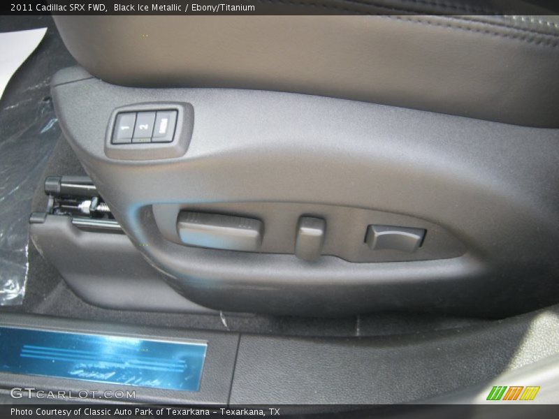 Black Ice Metallic / Ebony/Titanium 2011 Cadillac SRX FWD