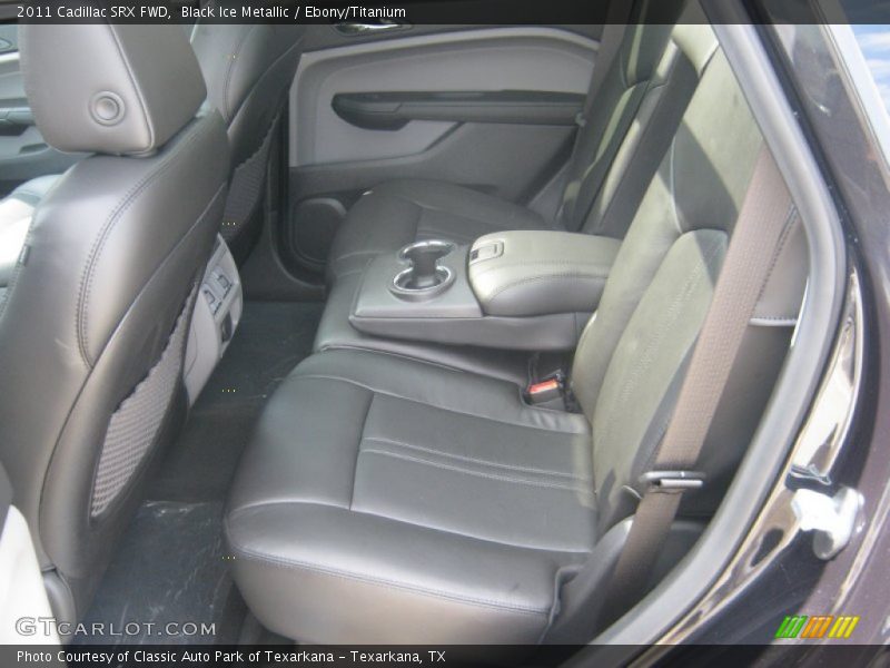 Black Ice Metallic / Ebony/Titanium 2011 Cadillac SRX FWD