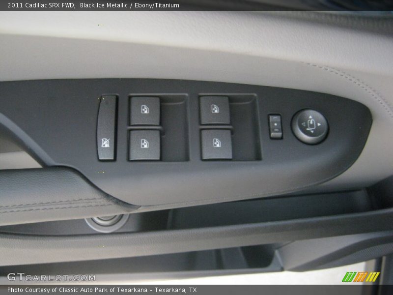 Black Ice Metallic / Ebony/Titanium 2011 Cadillac SRX FWD