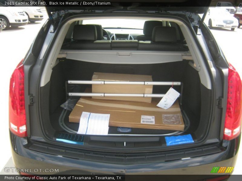Black Ice Metallic / Ebony/Titanium 2011 Cadillac SRX FWD