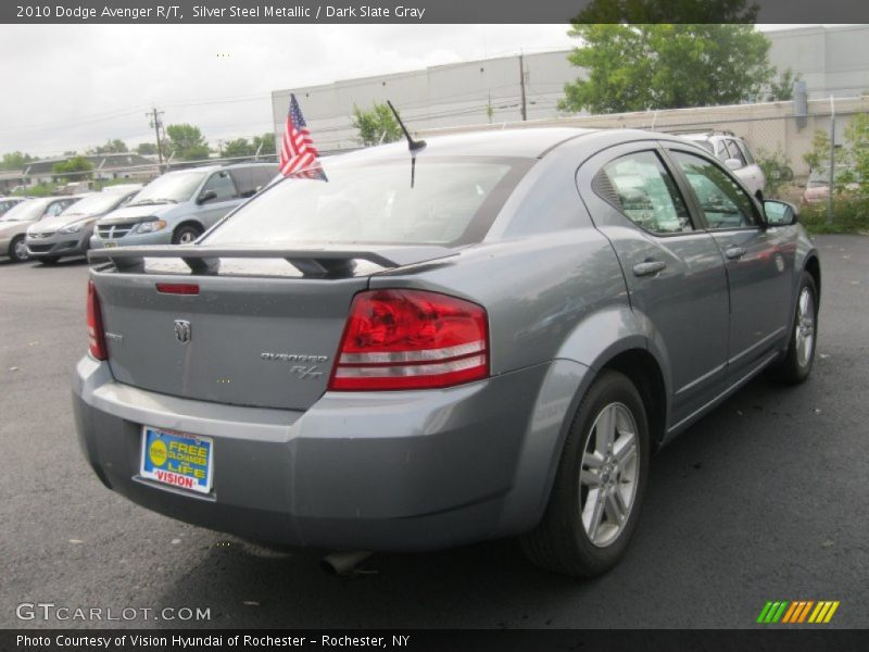 Silver Steel Metallic / Dark Slate Gray 2010 Dodge Avenger R/T