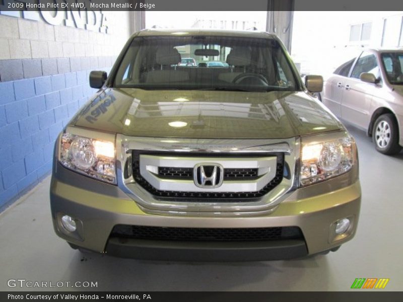 Mocha Metallic / Beige 2009 Honda Pilot EX 4WD