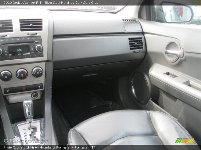 Silver Steel Metallic / Dark Slate Gray 2010 Dodge Avenger R/T