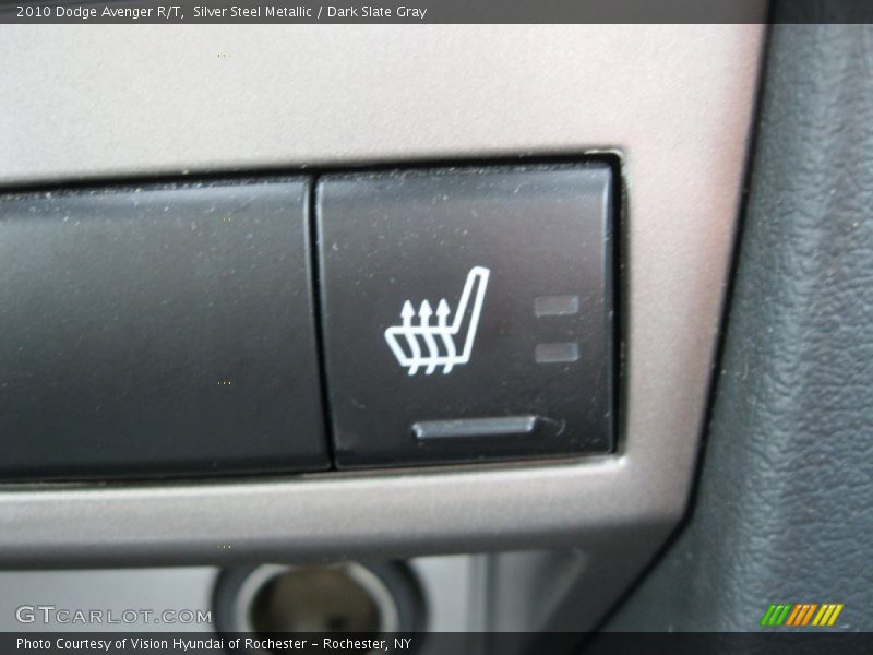 Silver Steel Metallic / Dark Slate Gray 2010 Dodge Avenger R/T