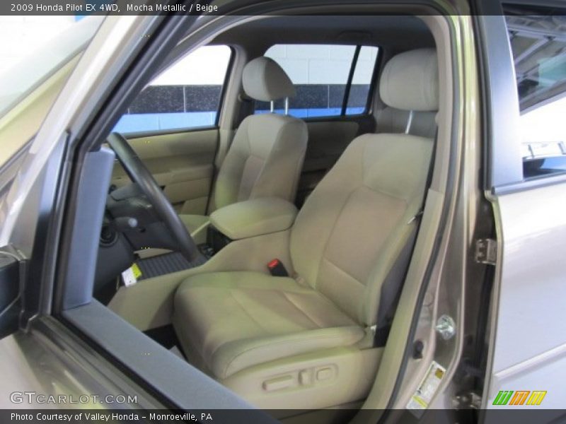 Mocha Metallic / Beige 2009 Honda Pilot EX 4WD