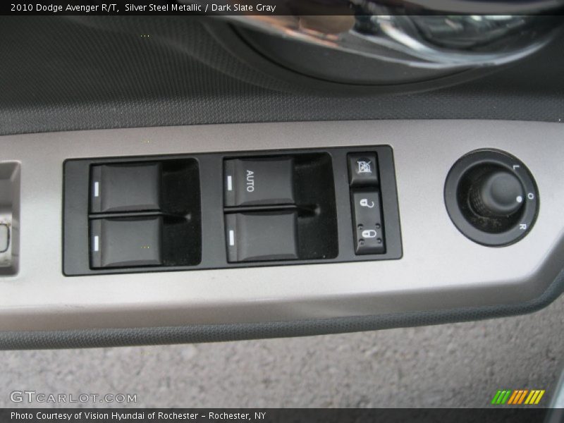 Silver Steel Metallic / Dark Slate Gray 2010 Dodge Avenger R/T