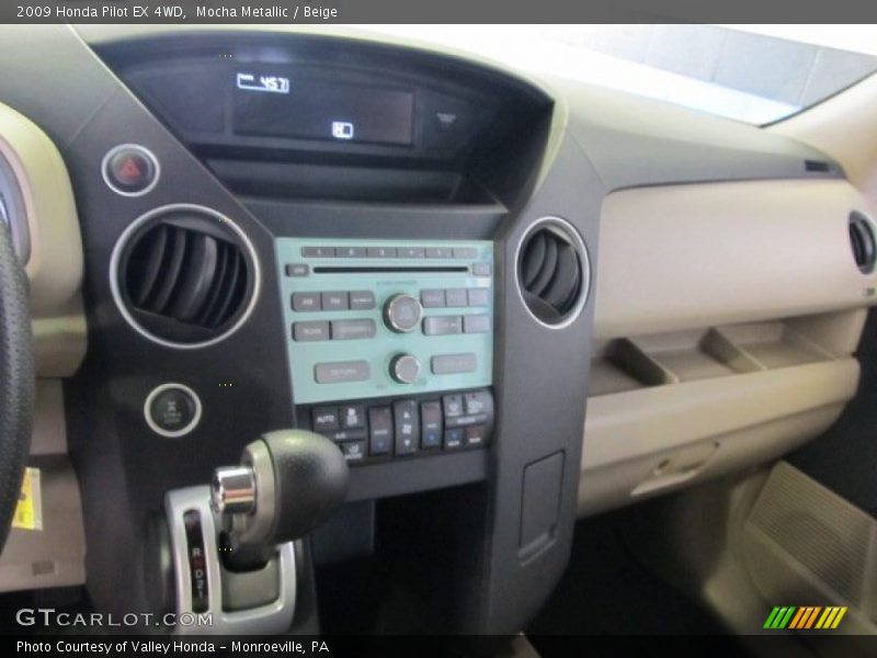 Mocha Metallic / Beige 2009 Honda Pilot EX 4WD