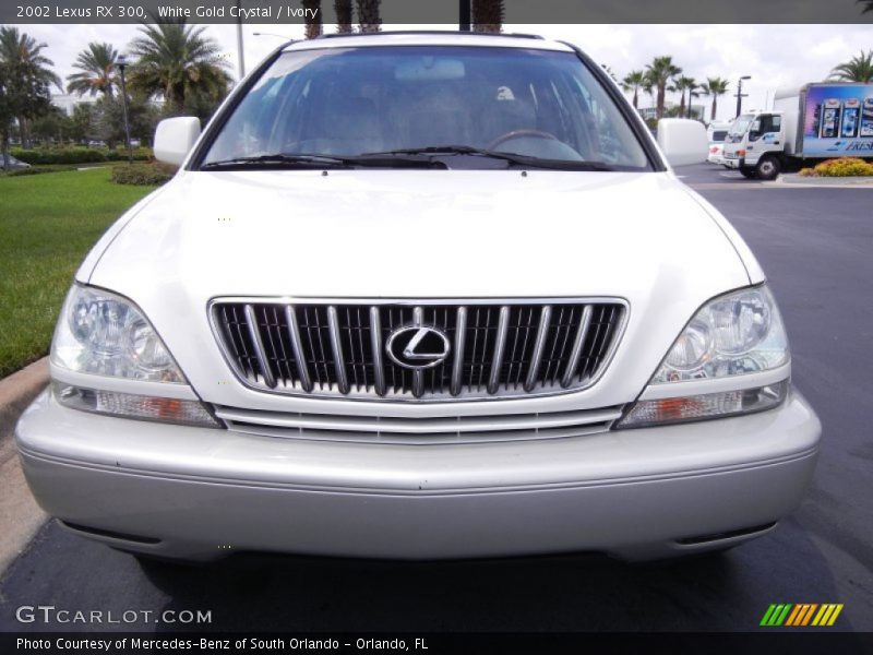 White Gold Crystal / Ivory 2002 Lexus RX 300