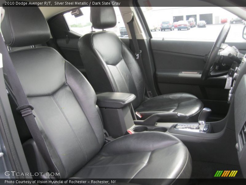 Silver Steel Metallic / Dark Slate Gray 2010 Dodge Avenger R/T