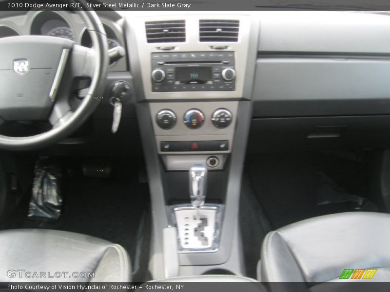 Silver Steel Metallic / Dark Slate Gray 2010 Dodge Avenger R/T