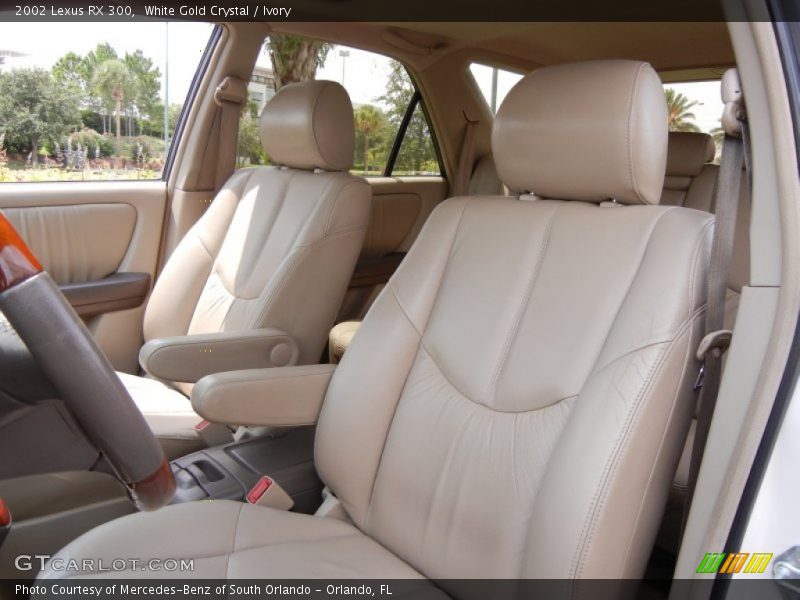 White Gold Crystal / Ivory 2002 Lexus RX 300