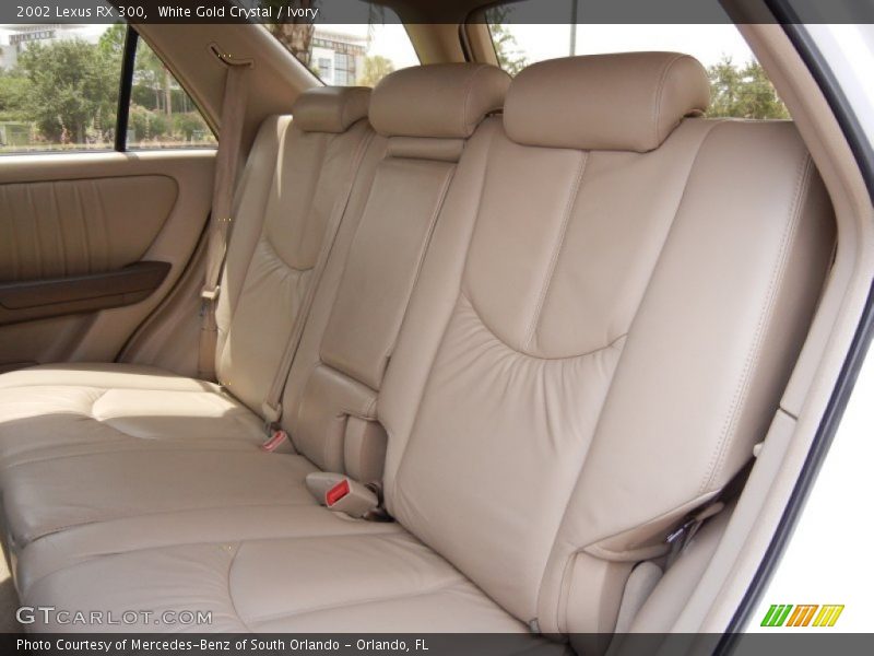 White Gold Crystal / Ivory 2002 Lexus RX 300
