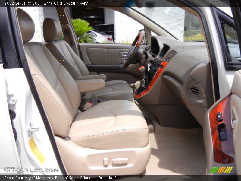 White Gold Crystal / Ivory 2002 Lexus RX 300