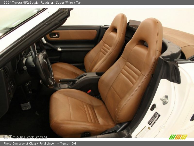  2004 MR2 Spyder Roadster Tan Interior