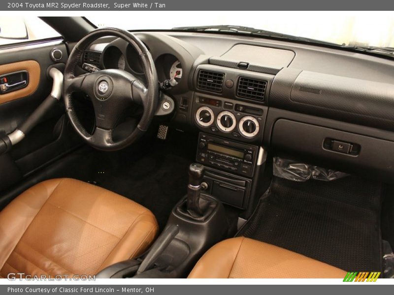  2004 MR2 Spyder Roadster Tan Interior