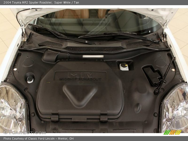 Super White / Tan 2004 Toyota MR2 Spyder Roadster