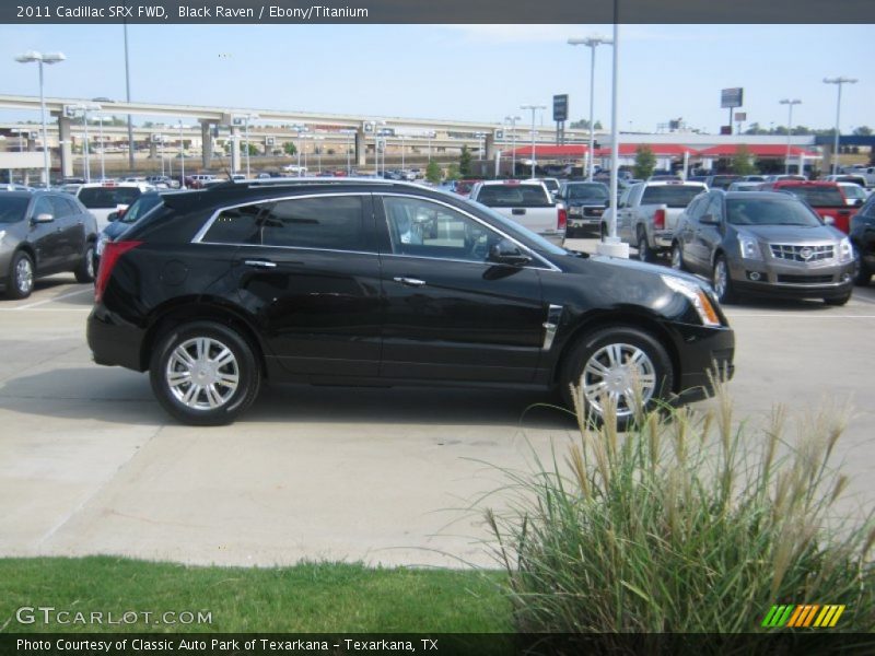 Black Raven / Ebony/Titanium 2011 Cadillac SRX FWD