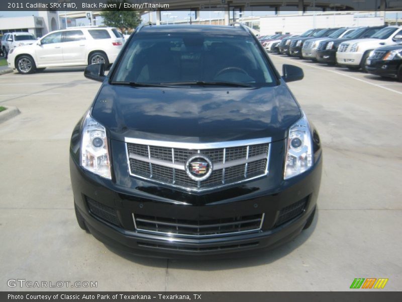 Black Raven / Ebony/Titanium 2011 Cadillac SRX FWD