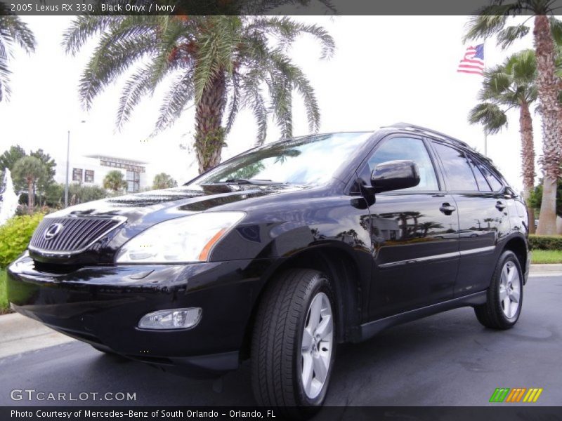 Black Onyx / Ivory 2005 Lexus RX 330