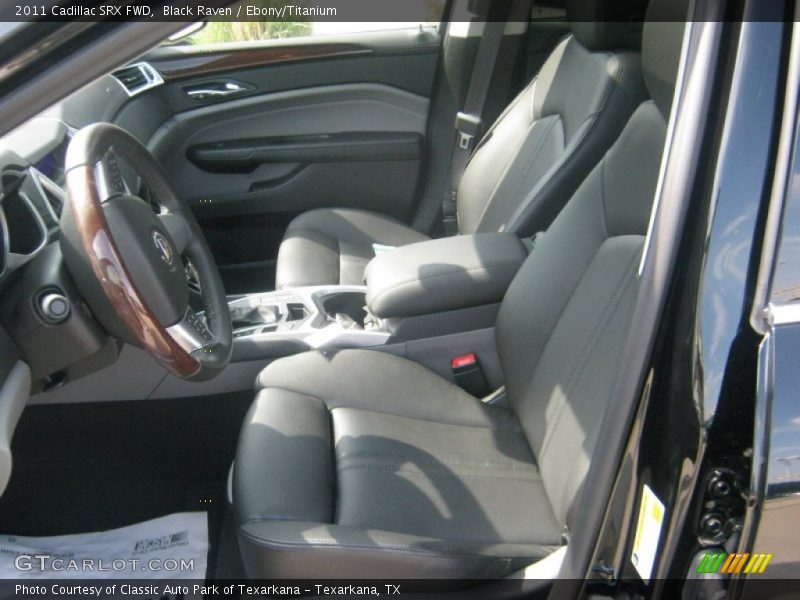 Black Raven / Ebony/Titanium 2011 Cadillac SRX FWD