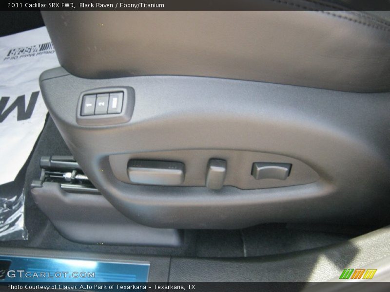 Black Raven / Ebony/Titanium 2011 Cadillac SRX FWD