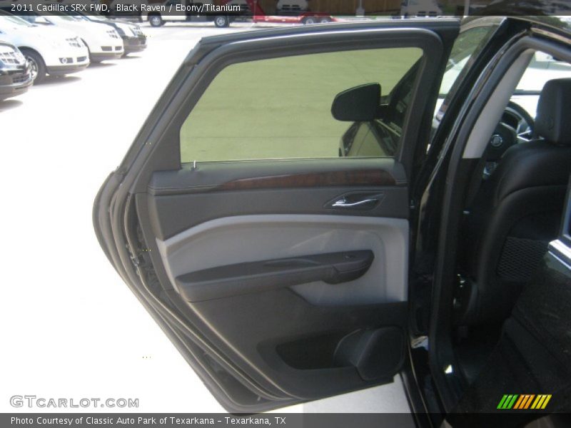 Black Raven / Ebony/Titanium 2011 Cadillac SRX FWD