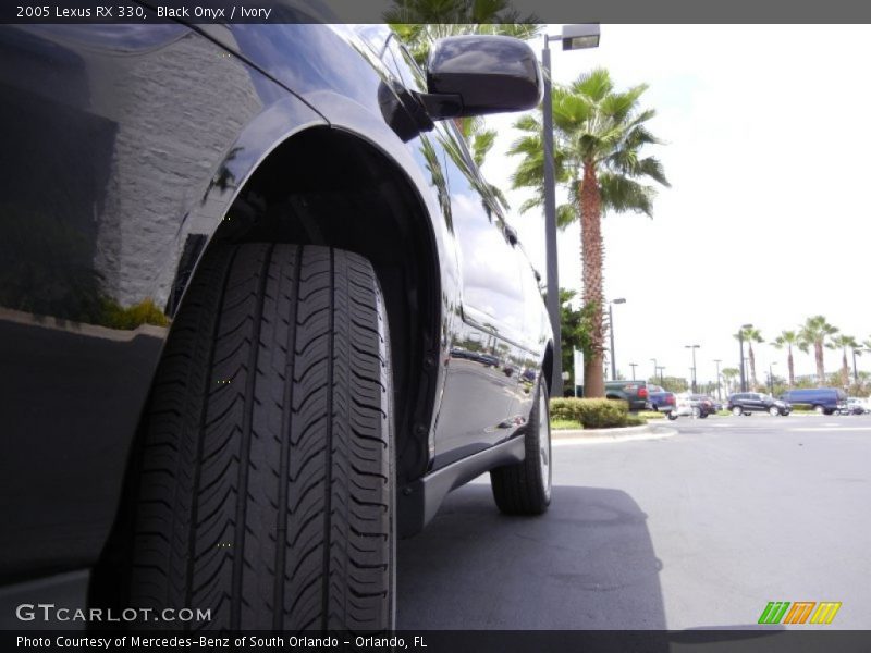 Black Onyx / Ivory 2005 Lexus RX 330