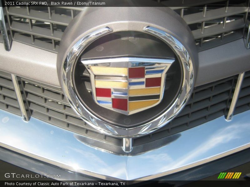 Black Raven / Ebony/Titanium 2011 Cadillac SRX FWD