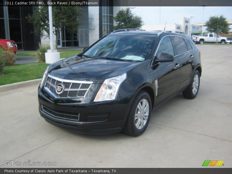 Black Raven / Ebony/Titanium 2011 Cadillac SRX FWD