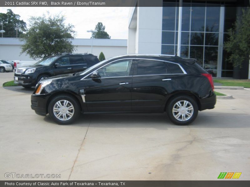 Black Raven / Ebony/Titanium 2011 Cadillac SRX FWD