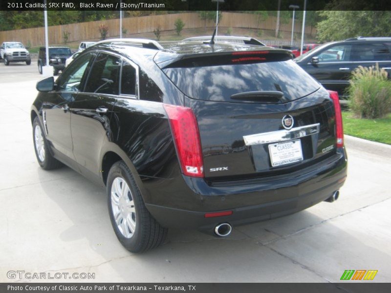 Black Raven / Ebony/Titanium 2011 Cadillac SRX FWD