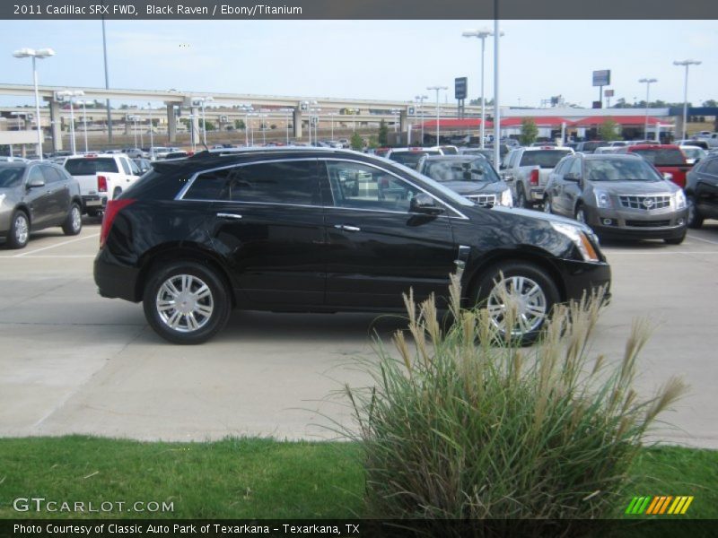 Black Raven / Ebony/Titanium 2011 Cadillac SRX FWD