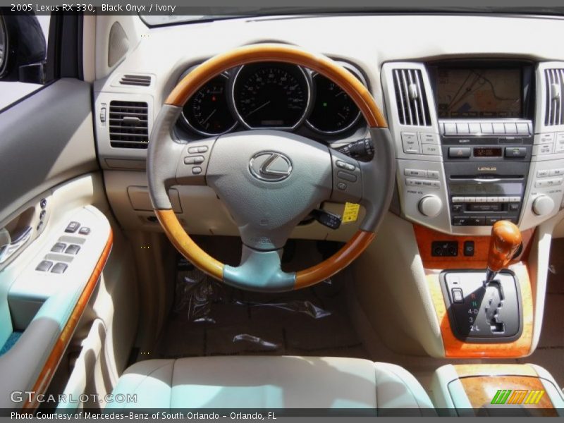 Black Onyx / Ivory 2005 Lexus RX 330