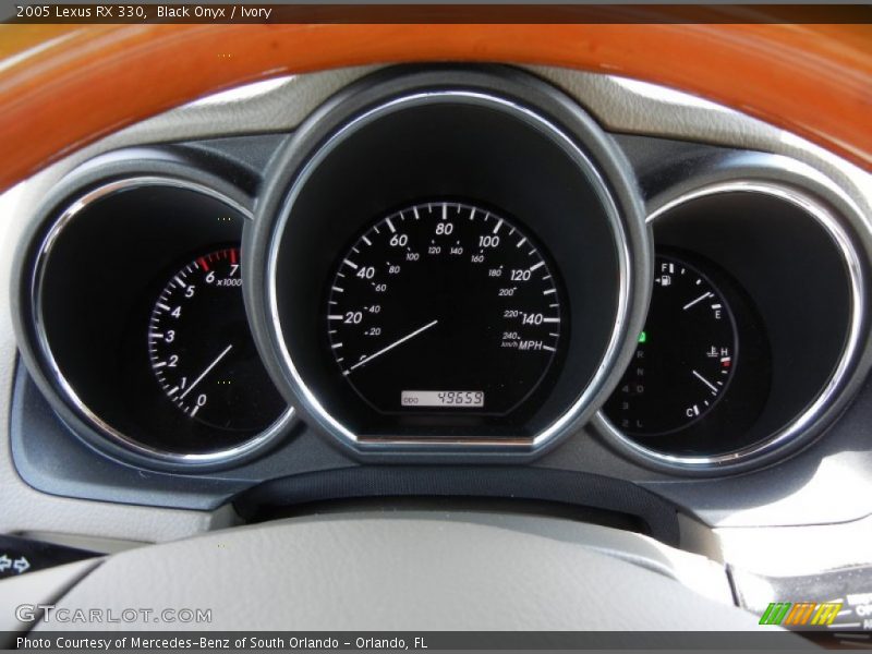 Black Onyx / Ivory 2005 Lexus RX 330