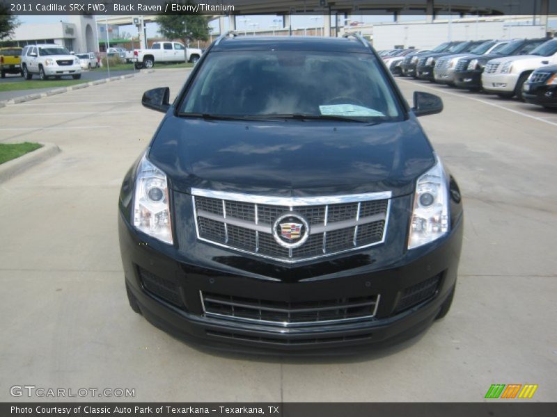 Black Raven / Ebony/Titanium 2011 Cadillac SRX FWD
