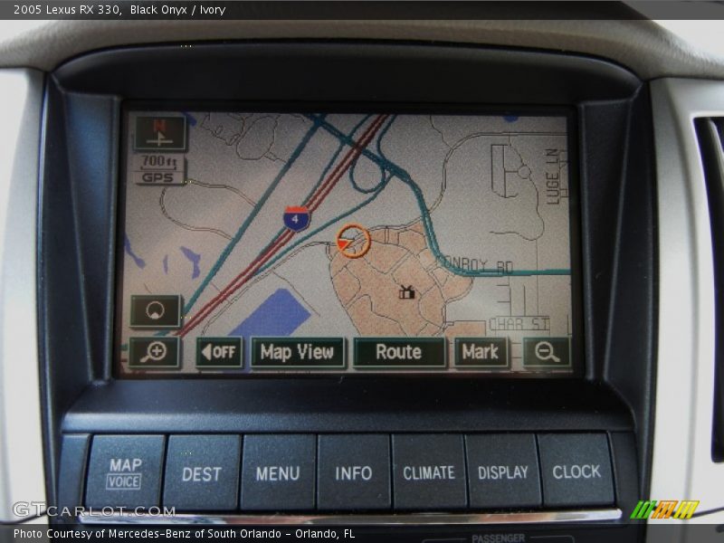 Black Onyx / Ivory 2005 Lexus RX 330