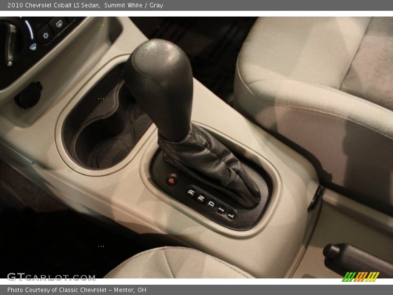 Summit White / Gray 2010 Chevrolet Cobalt LS Sedan