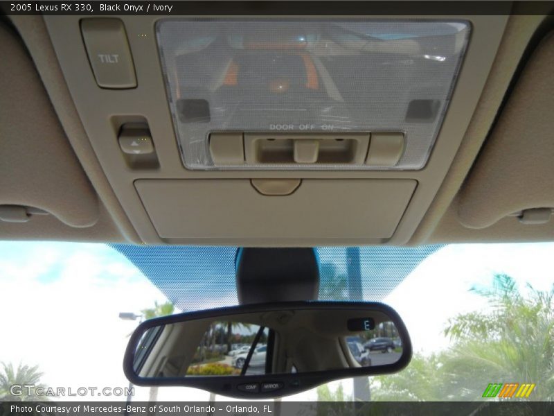 Black Onyx / Ivory 2005 Lexus RX 330