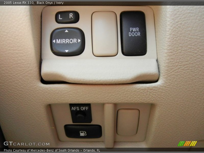 Black Onyx / Ivory 2005 Lexus RX 330