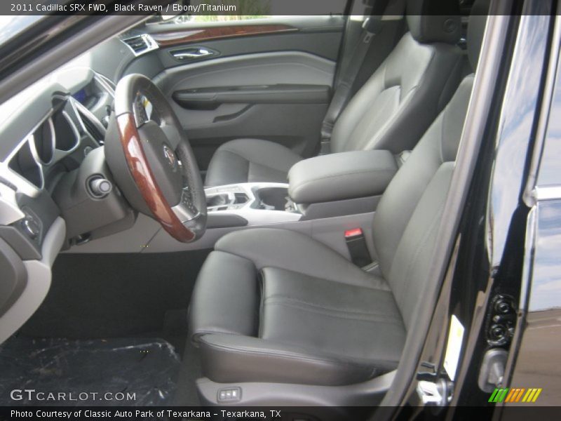Black Raven / Ebony/Titanium 2011 Cadillac SRX FWD