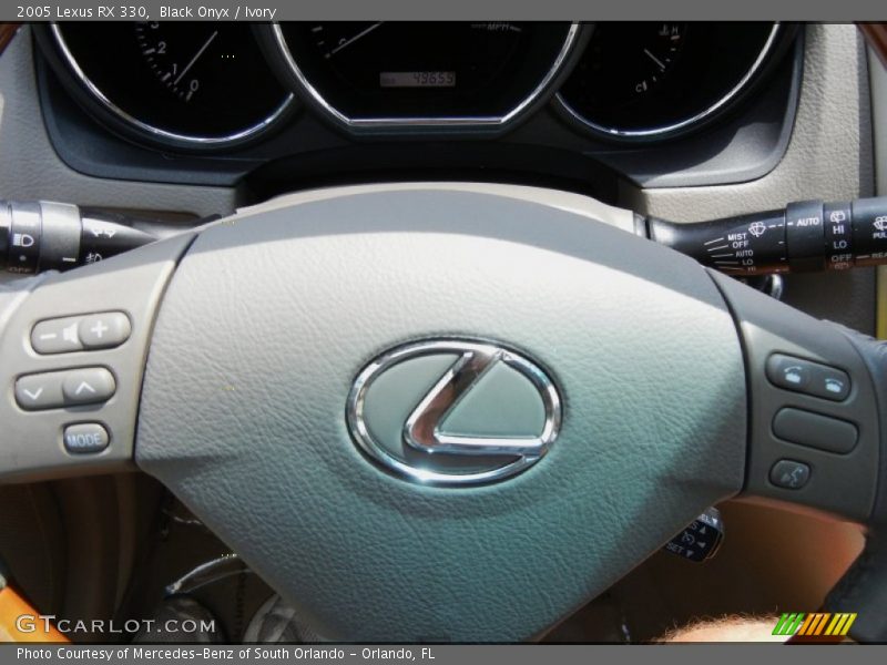 Black Onyx / Ivory 2005 Lexus RX 330